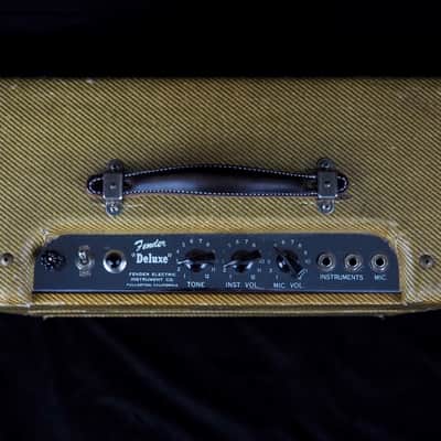 Fender Deluxe 1954 Tweed - 100% Original Collectible Condition image 5