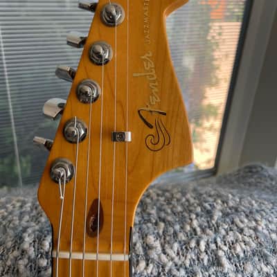 Fender American Ultra Jazzmaster with Maple Fretboard 2019 - Plasma Red Burst image 8