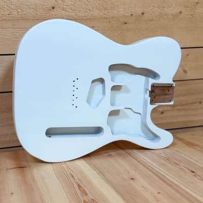 1998g Kohlin Guitars T-Type Roasted Pine replacement body Aged Nitro Relic Vintage olympic white Made in Sweden image 3