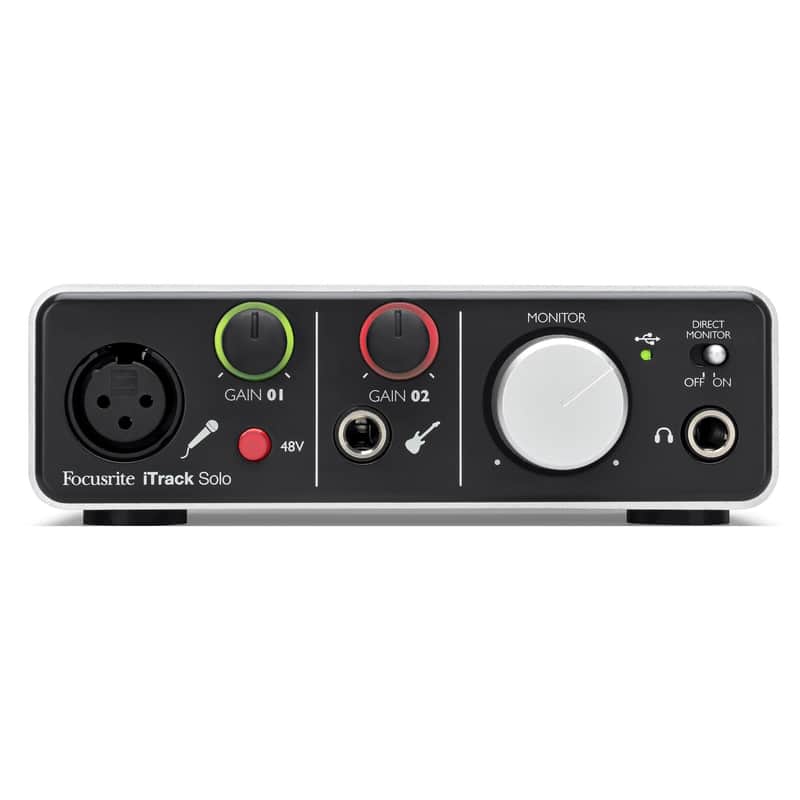 Focusrite iTrack Solo Lightning Audio Interface image 1