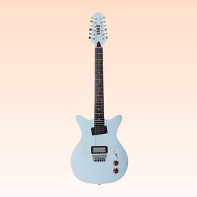 Danelectro Dan O. Cool 12-String Electric Guitar (Aqua) *USA Small Business* image 2