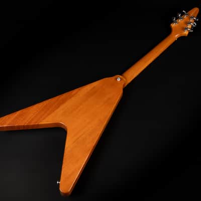 2023 Gibson Flying V - Antique Natural | USA BurstBucker Humbucker Pickups 2.9kg | OHSC image 12