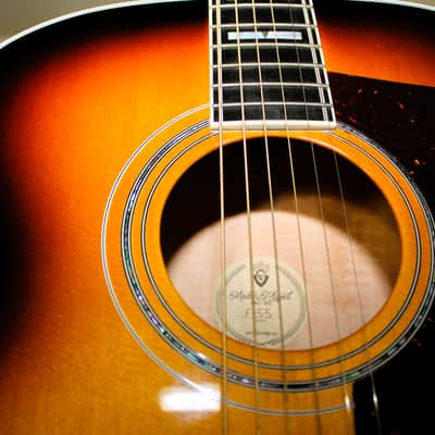 Guild F-55 Maple 2021 Antique Burst ATB USA image 12