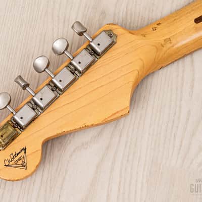 2006 Fender Masterbuilt Chris Fleming Eric Clapton Blackie Tribute Mint w/ Duck Bros Case, Tags, Receipt image 5