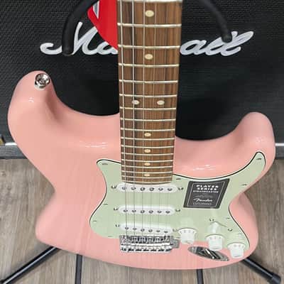 Fender Limited Edition Player Stratocaster with Pau Ferro Fretboard 2022 - Shell Pink image 5