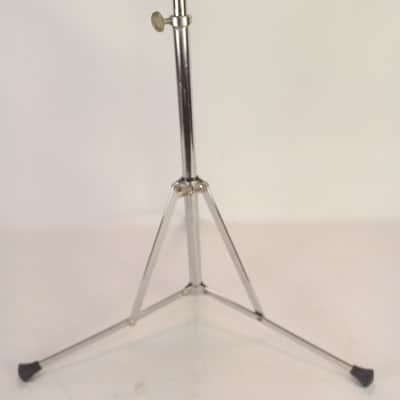 WFL Ludwig Atlas Snare Drum Stand Flat-Base Tripod Single-Braced Chicago Vintage image 2