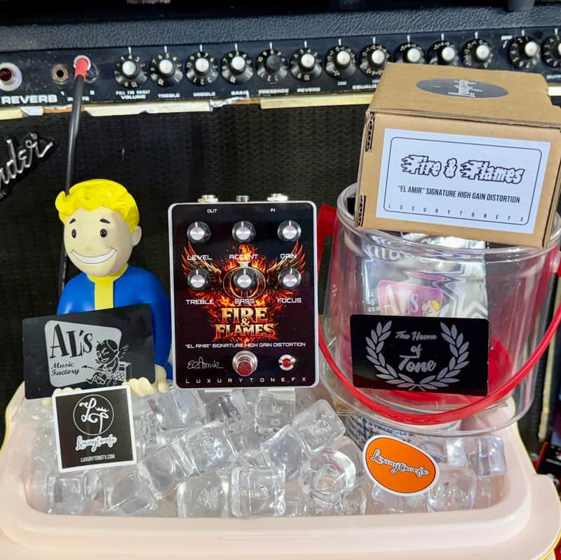 LUXURY TONE FX FIRE & FLAMES Amir Signature   (25 Units Worldwide Signed by Amir) METAL image 1