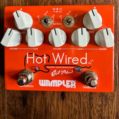 Wampler Hot Wired V2 2010s - Orange image 1