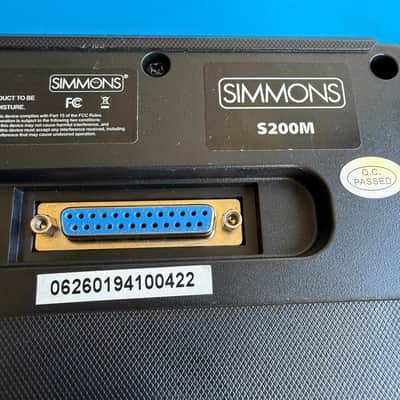 SIMMONS SD200 Electronic Drum Part: Sound Processor Module & AC Adapter image 5