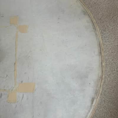 Slingerland Vintage Radio King 24” Genuine Calf Skin Bass Drum Head Lot #2 40s - Calfskin image 6