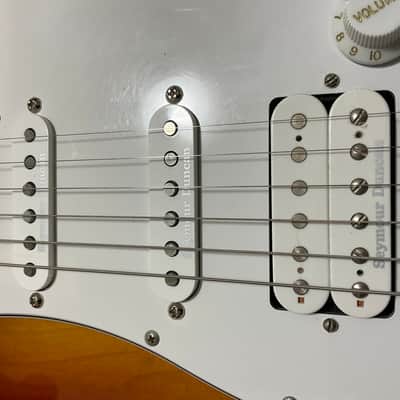 Fender Japan ST-STD HSS 3 Tone Sunburst 2012 w/Seymour Duncan Pickups Made in Japan image 5