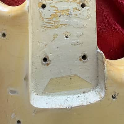 Fender Jazz Bass  1960 - ultra rare & original Stack Knob in an Olympic White Custom Color ! image 13