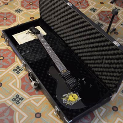 ESP KH-3 Kirk Hammett Signature 2006 - Black with Custom Graphic image 4