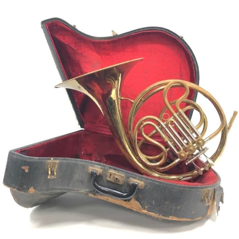 Robert Martel Single French Horn, Italy, with case image 1