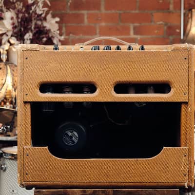 1959 Fender 5F4 Tweed Super Combo Amp - Killer Tweed Tones! image 8