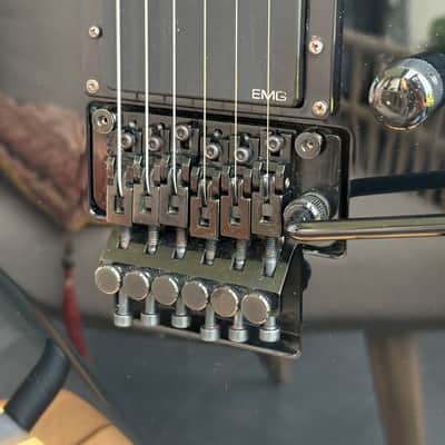 ESP ESP KH-II K 21748 -1996 Japan Custom Shop Kirk Hammett 1996 - Black image 13