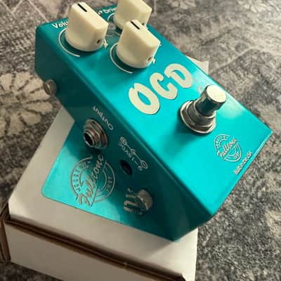Fulltone Custom Shop OCD-GE Germanium Overdrive 2019 - Tahitian Teal image 3