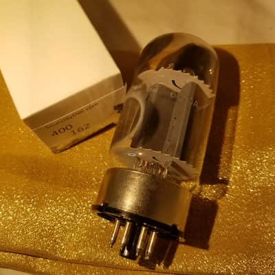 G.E Pair (2) 6550A AT1000 TESTED Vacuum Tubes USED matched pair Beam Power 42 Watt 1970s image 1