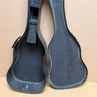 Vintage-Style Unbranded Chipboard Hardshell Parlor Guitar Case image 15