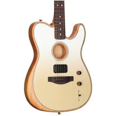Fender FINNEAS Acoustasonic Player Telecaster, Cappuccino, with Gig Bag, Open Box (Very Good) image 1