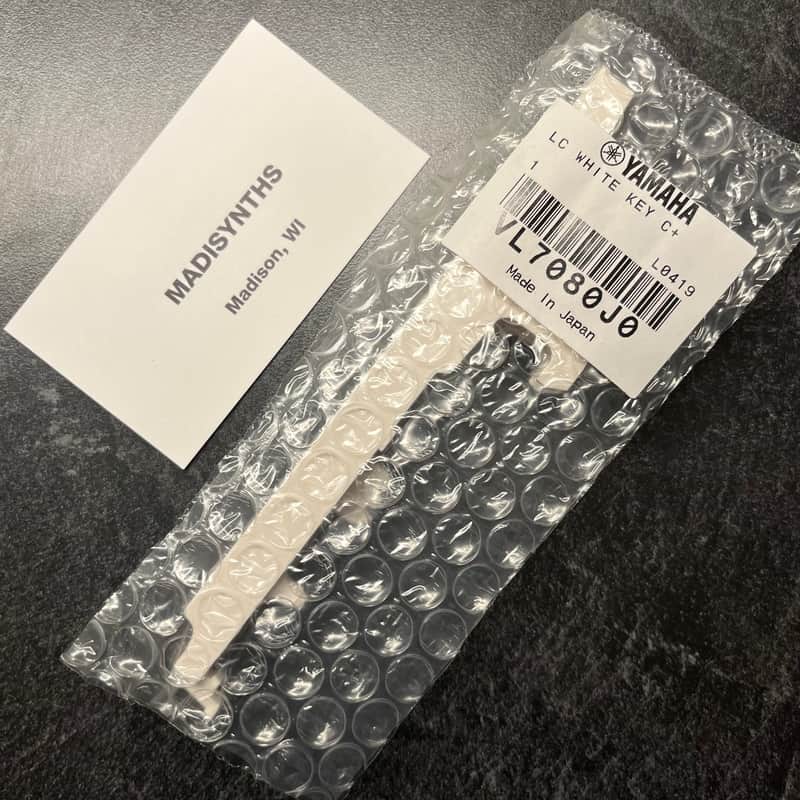 NEW Yamaha Replacement TOP C’ Key (Yamaha C61K6 Keybeds) (VL7080J0/VA853800) for SY22/35/55, DX11, DS55, S30, AN1X, CS6X, V50, W7, YS200, and Korg 707 image 1