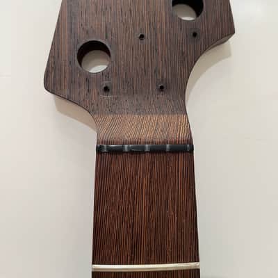 Warmoth Deluxe 5 strings Wenge Neck & Fingerboard- Satin finish image 6