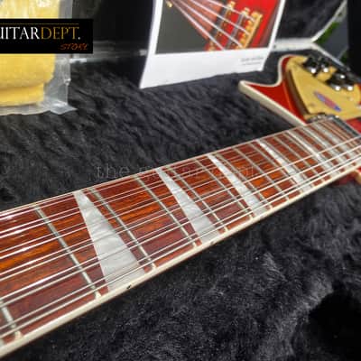 ♚UNDER THE BED♚MEGA RARE!!♚ 2013 RICKENBACKER 660-12 String♚RUBY RED METALLIC !♚7.6K TOASTERS♚360 image 6