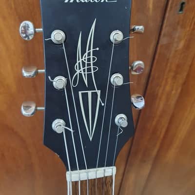 Maton 777 Supreme 1964 - Translucent red image 8