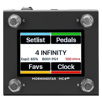 Morningstar Engineering MC4 Pro Pedalboard MIDI Controller