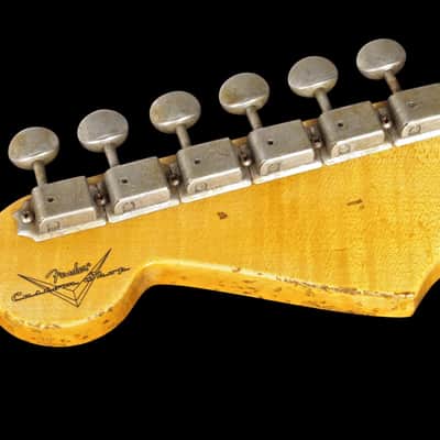 2014 Fender Stratocaster 1963 Custom Shop 63 Strat Relic ~ Dakota Red image 10