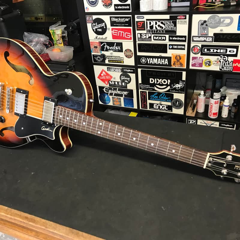 2020’s Godin Montreal Premiere Sunburst High Gloss