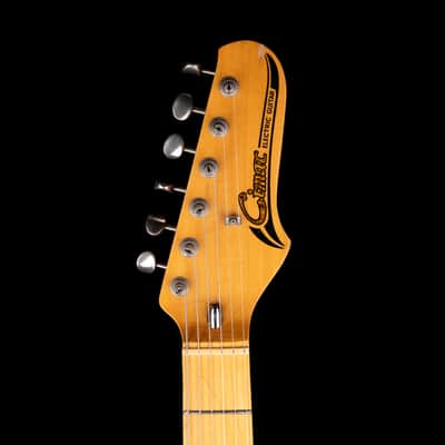Pre-Owned 1983 Cimar by Ibanez S-Style Made In Japan With Gig Bag image 12