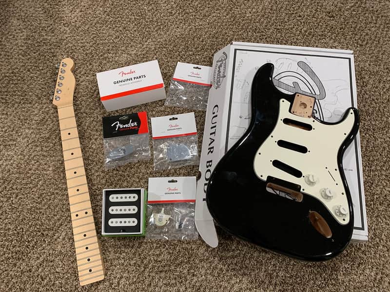Fender Stratocaster kit - Fender body, Fender Highway One pickups & Warmoth Tele neck Project image 1