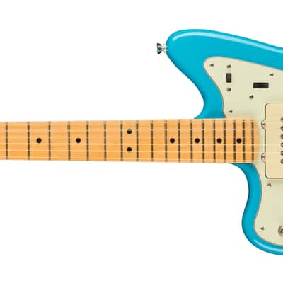 Fender American Professional II Jazzmaster Left-Hand - Maple Fingerboard, Miami Blue image 7