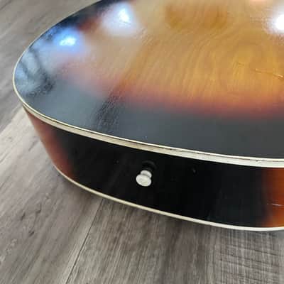 Silvertone Sears Roebuck Co. Kay Harmony 319 1960s - Tobacco Sunburst image 12