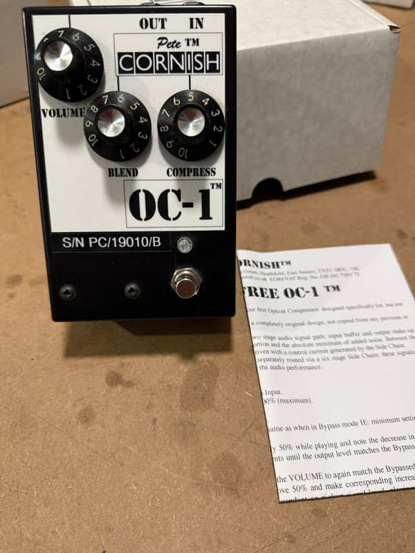 Pete Cornish OC-1 Battery-Free Optical Compressor