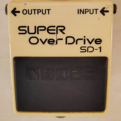 Boss SD-1 Super Overdrive 1981 - 1988 Made In Japan | Reverb