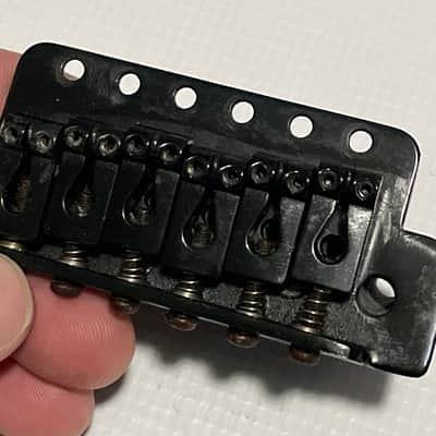 1980's Charvel Jackson Model 1 Black Gotoh G105 6 Post Tremolo Bridge image 13