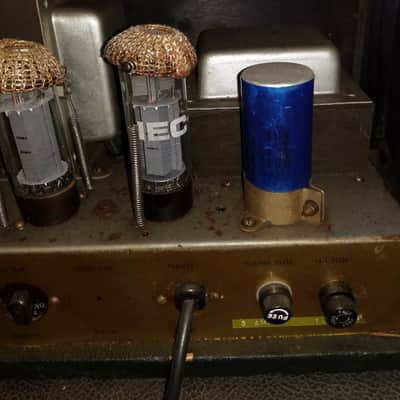Vintage 1968 Marshall Plexi Amplifier Head & 68/69 Marshall Slant 4x12 Cabinet with Magus Ultimate Attenuator - Excellent image 9