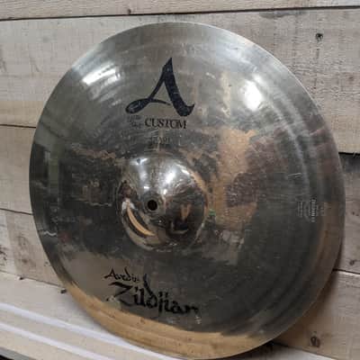 Zildjian 16" A Custom Crash Cymbal 1991 - Present - Brilliant image 3