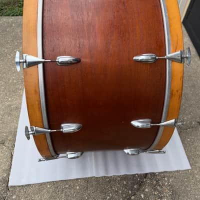 ULTRA RARE Slingerland 32” BASS DRUM 1970 - 1972 - Natural VERY GOOD BOOM BOOM! image 7