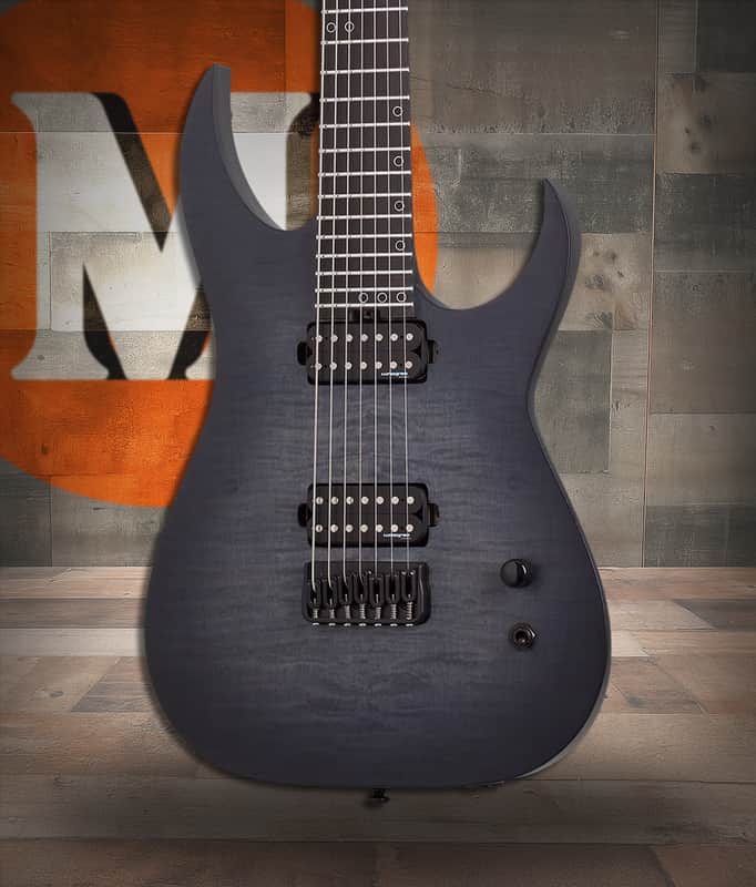 Schecter KM-7 MK-III Legacy - Transparent Black Burst (875) image 1