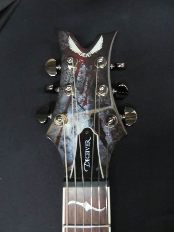 Dean Deceiver Death Machine Graffic, Electric Guitar. | Reverb