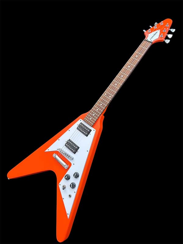 Playtech Gibson Flying V type 2010’s - Orange image 1