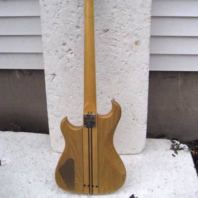 Electra X635 Bass Guitar 1982 Natural Finish image 6