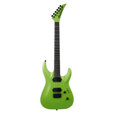 Used Jackson Pro Plus Series Soloist SLA2 HT Electric Guitar - Toxic Apple image 2
