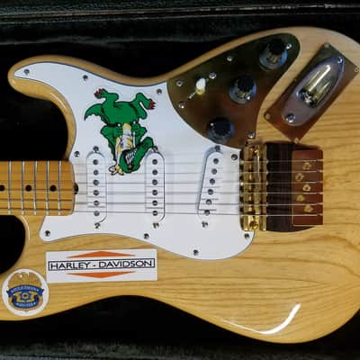 Jerry Garcia Gator (AWESOME!) Strat/ Natural Rusch Guitars image 2