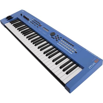 Yamaha MX-61 Production Synthesizer Blue image 2