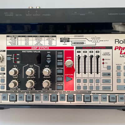 Roland MC-09 Phrase Lab Desktop Synthesizer Module 2002- 2004 - Black and Cream image 3