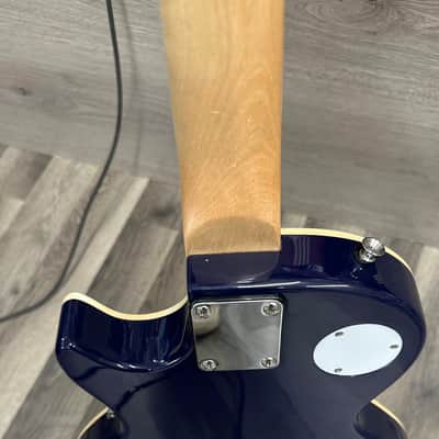 Bud Light Les Paul style 2010s - Blue on blue image 7